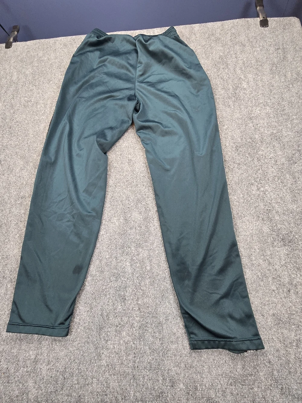 Vintage Rawlings USA Track Suit Set Jacket L Pants M Teal Green Warm Up Athletic